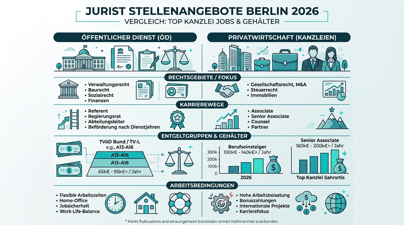 Infografik: jurist stellenangebote berlin