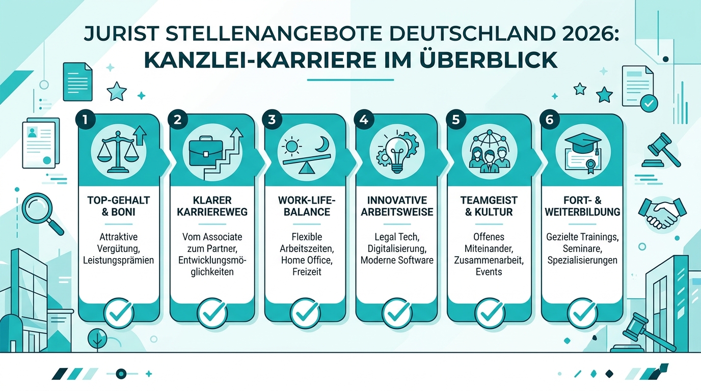 Infografik: jurist stellenangebote deutschland