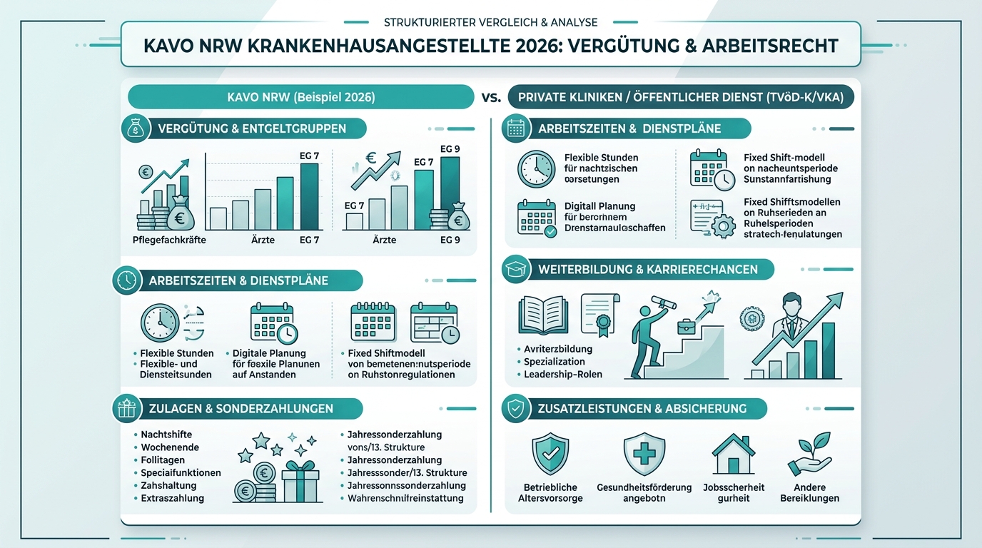 Infografik: kavo nrw krankenhausangestellte