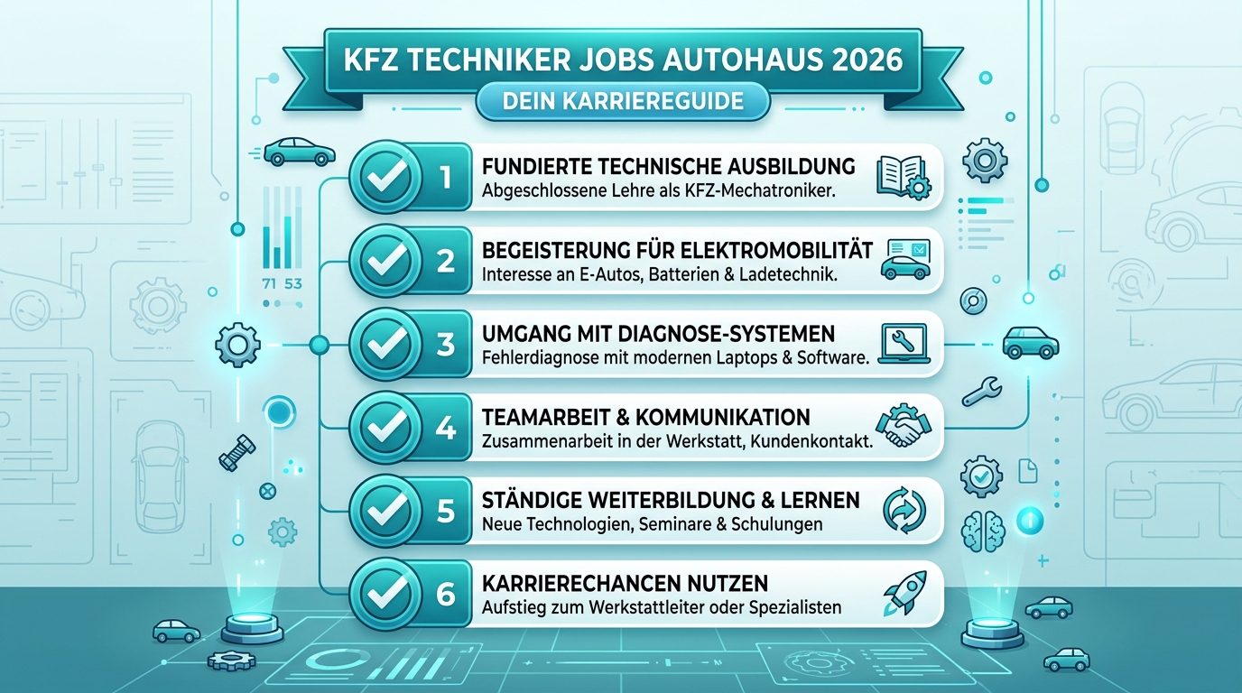 Infografik: kfz techniker jobs autohaus