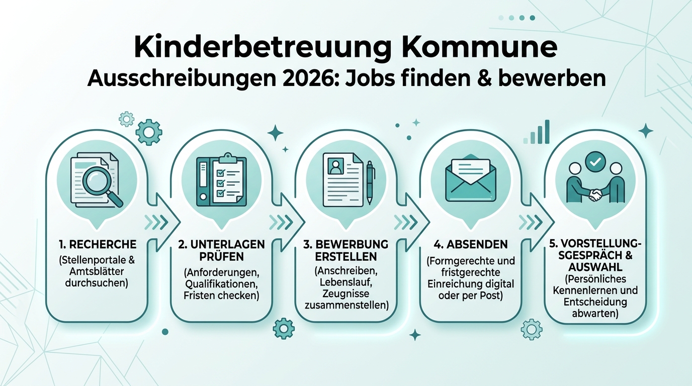 Infografik: kinderbetreuung kommune ausschreibungen