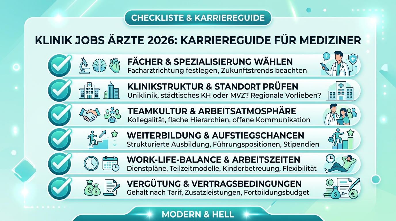 Infografik: klinik jobs ärzte