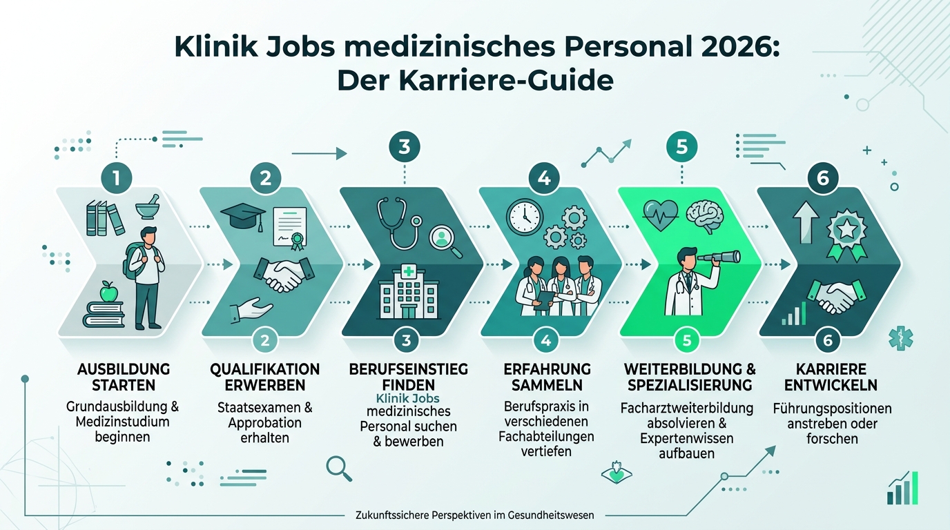 Infografik: klinik jobs medizinisches personal
