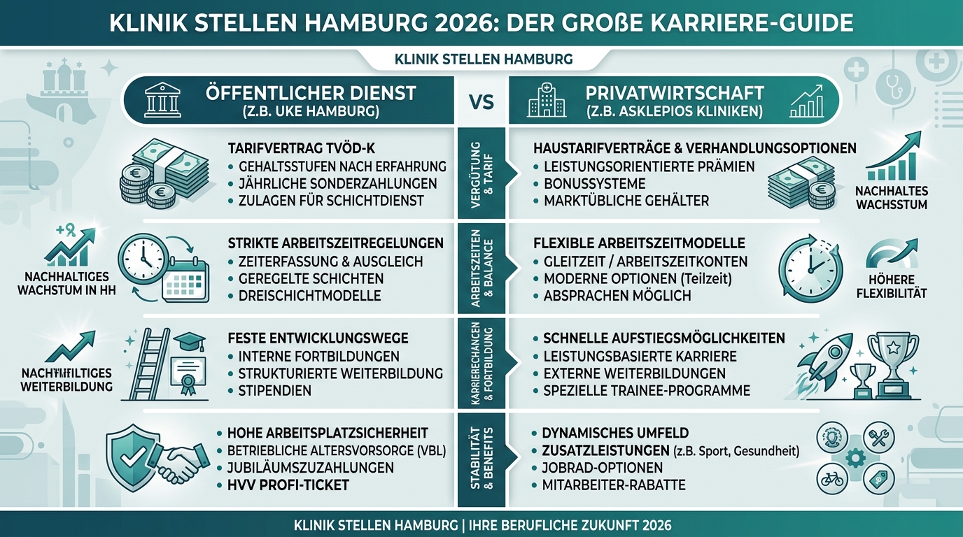 Infografik: klinik stellen hamburg
