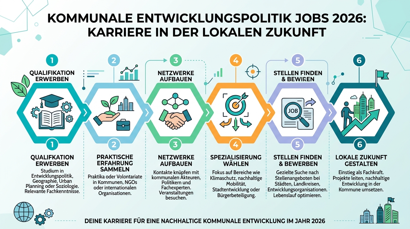 Infografik: kommunale entwicklungspolitik jobs