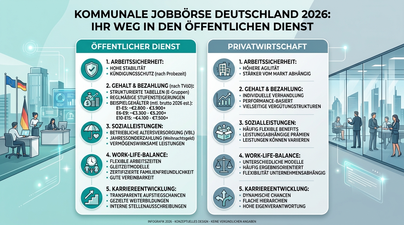 Infografik: kommunale jobbörse deutschland