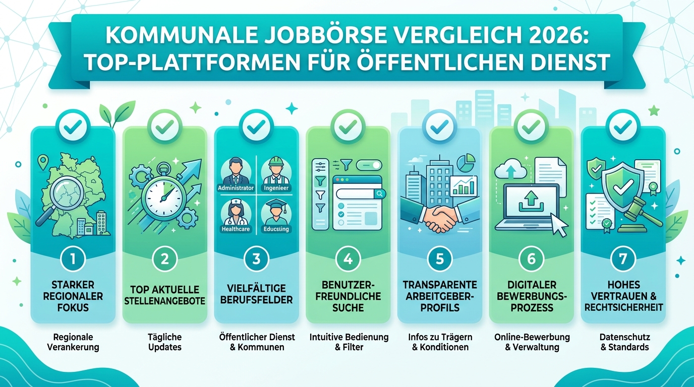 Infografik: kommunale jobbörse vergleich