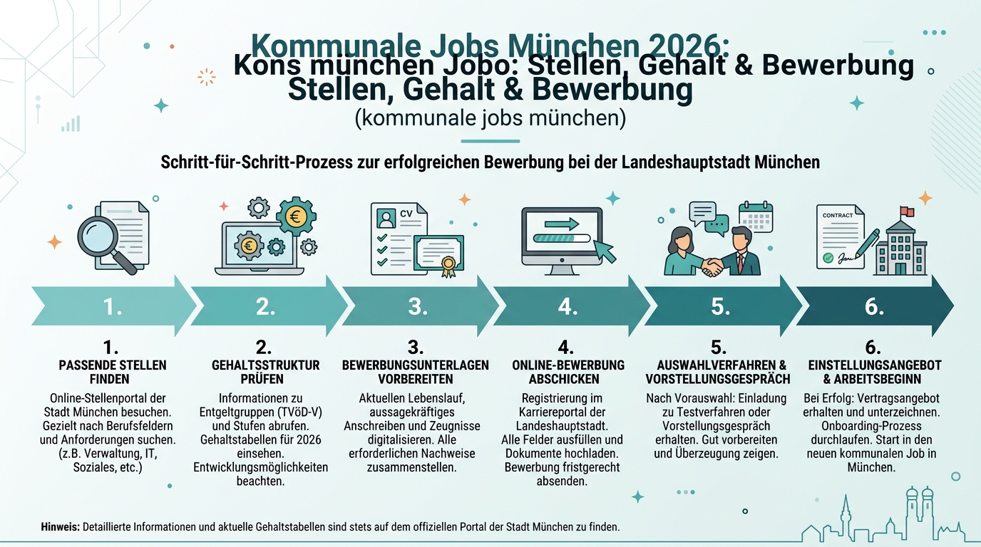 Infografik: kommunale jobs münchen
