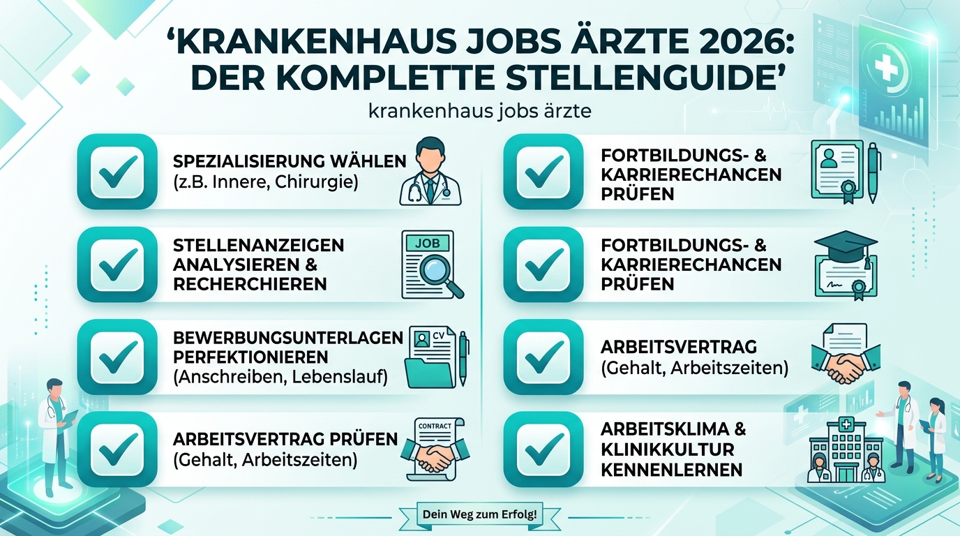 Infografik: krankenhaus jobs ärzte