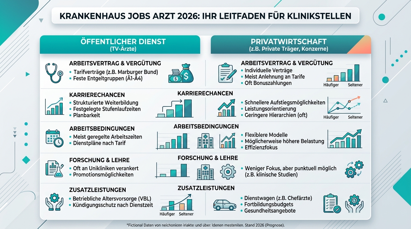 Infografik: krankenhaus jobs arzt