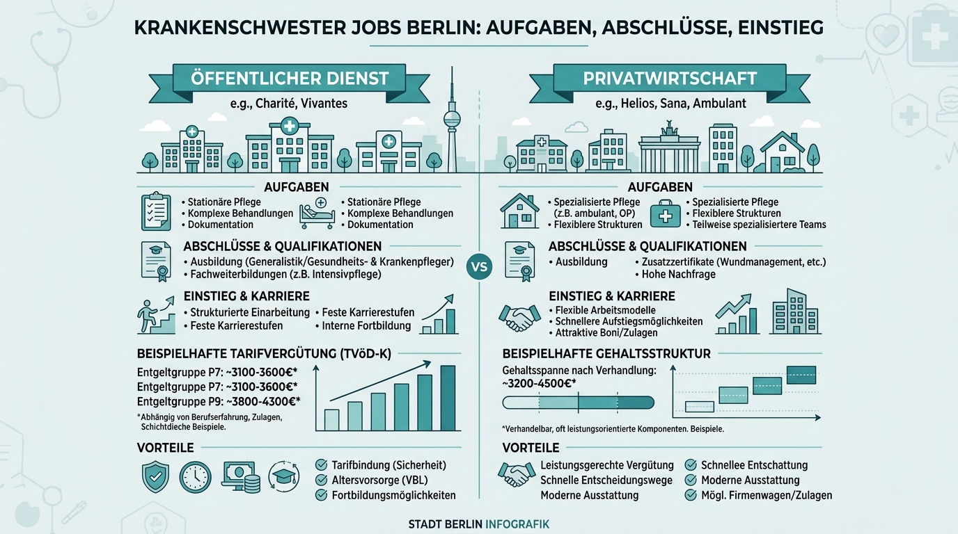 Infografik: krankenschwester jobs berlin