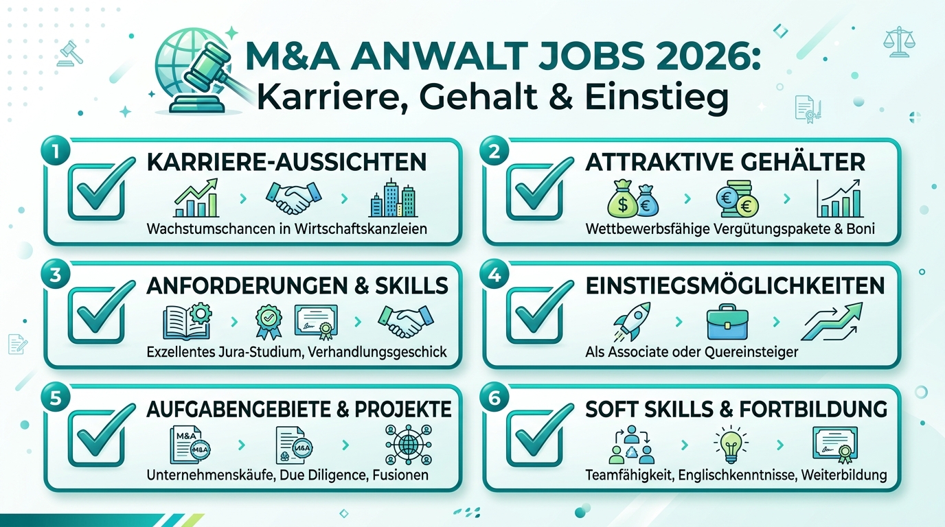 Infografik: m&a anwalt jobs