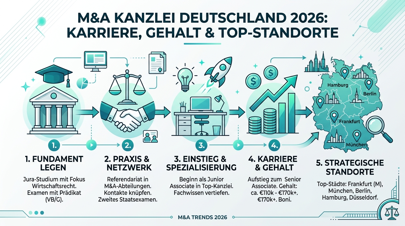 Infografik: m&a kanzlei deutschland