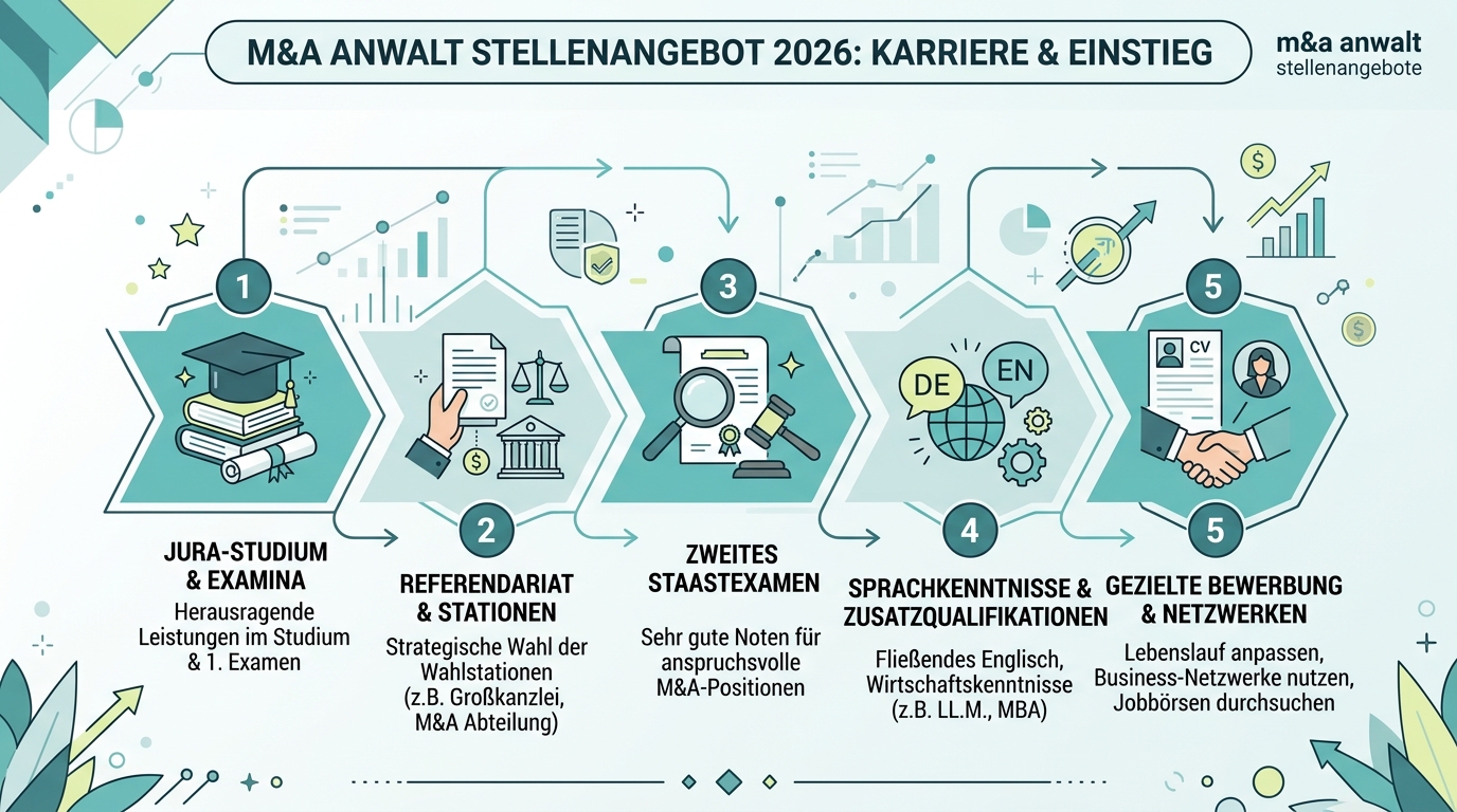 Infografik: m&a anwalt stellenangebote