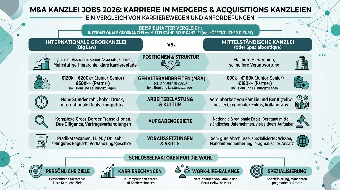 Infografik: m&a kanzlei jobs