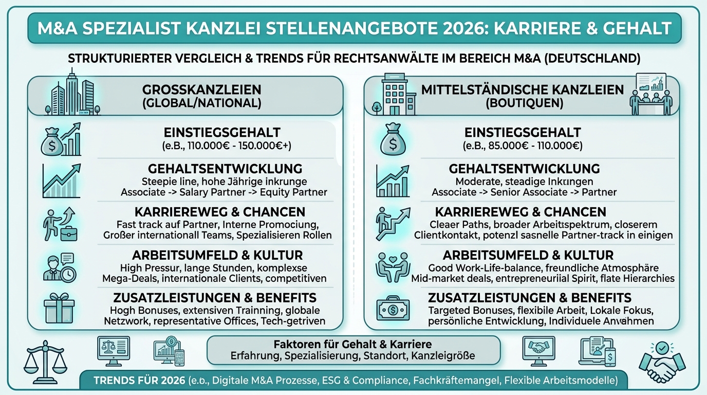 Infografik: m&a spezialist kanzlei stellenangebote