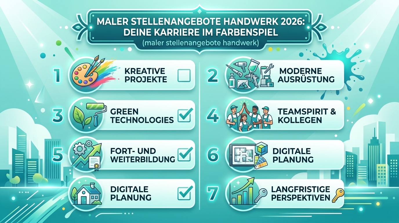 Infografik: maler stellenangebote handwerk