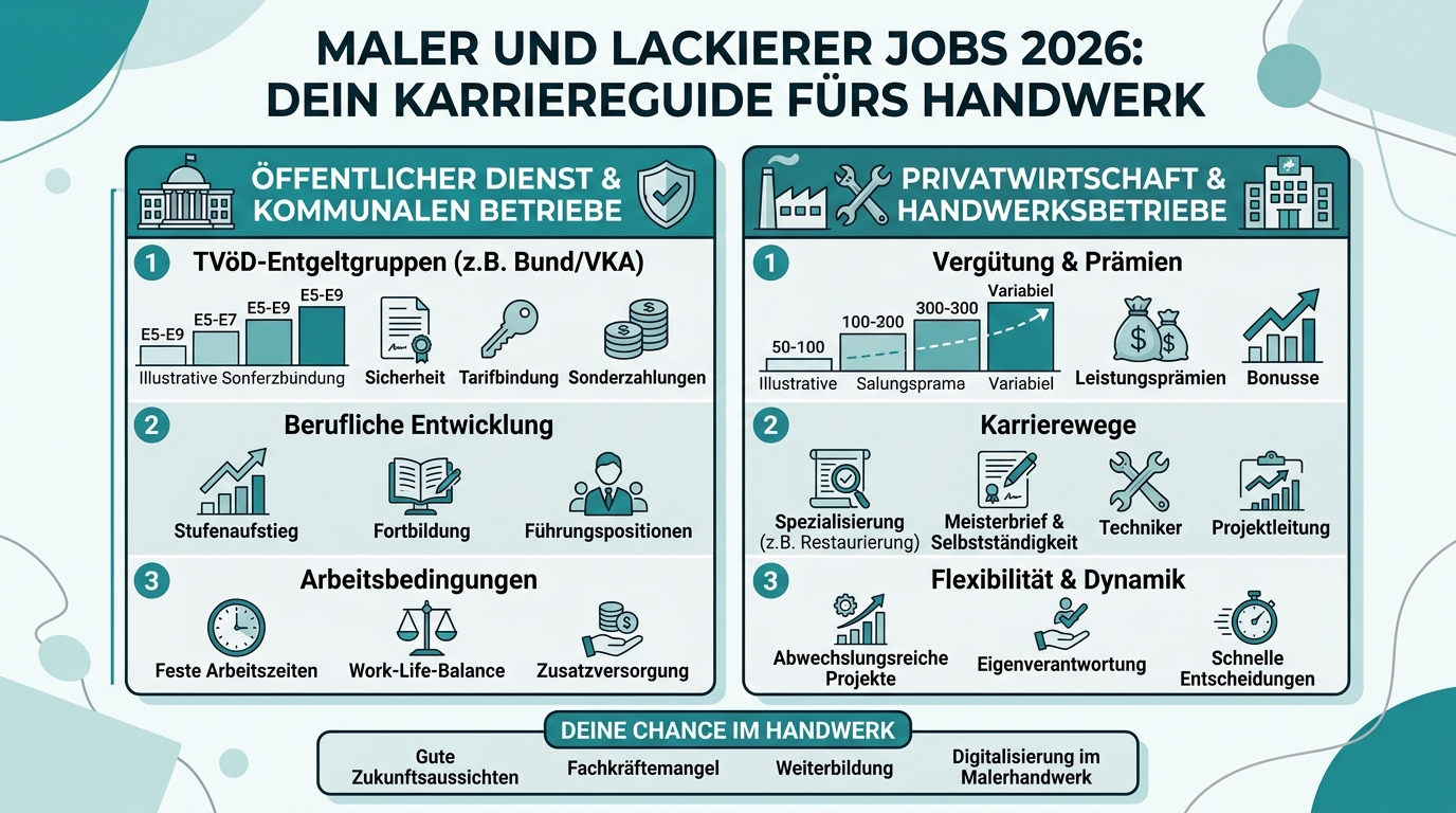 Infografik: maler und lackierer jobs