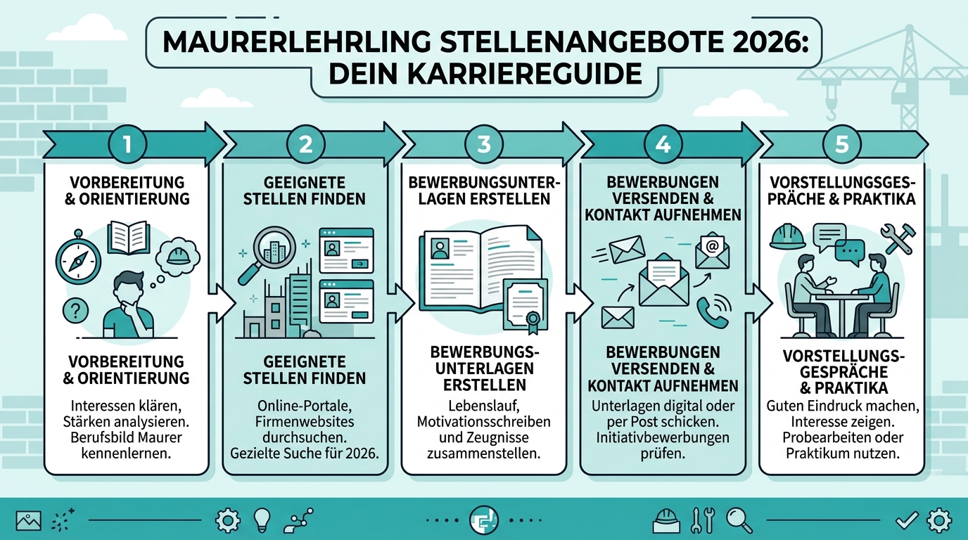 Infografik: maurerlehrling stellenangebote