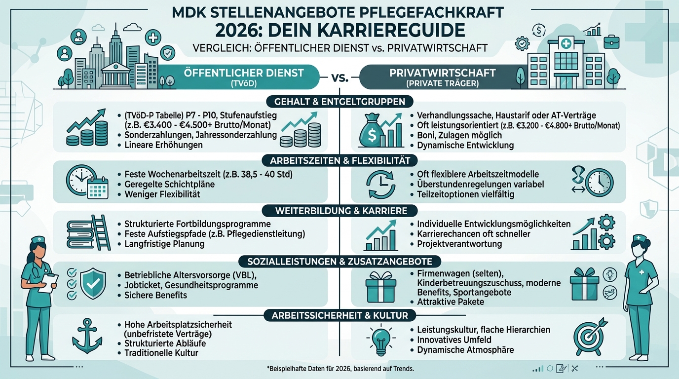 Infografik: mdk stellenangebote pflegefachkraft