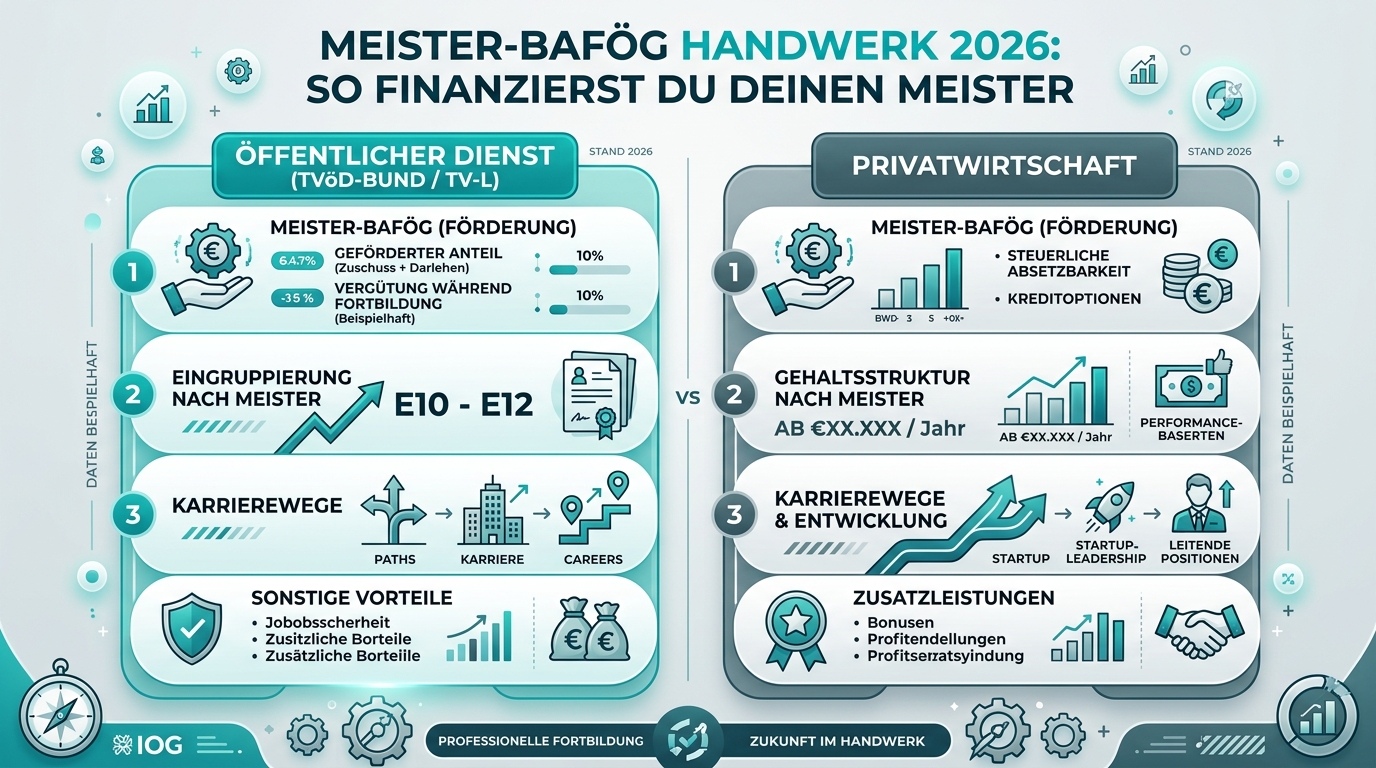 Infografik: meister bafög handwerk