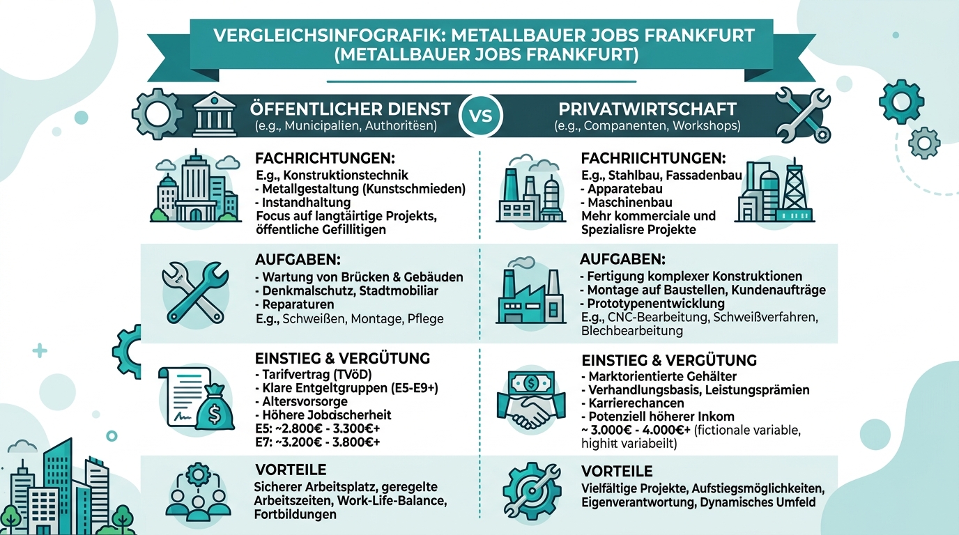 Infografik: metallbauer jobs frankfurt