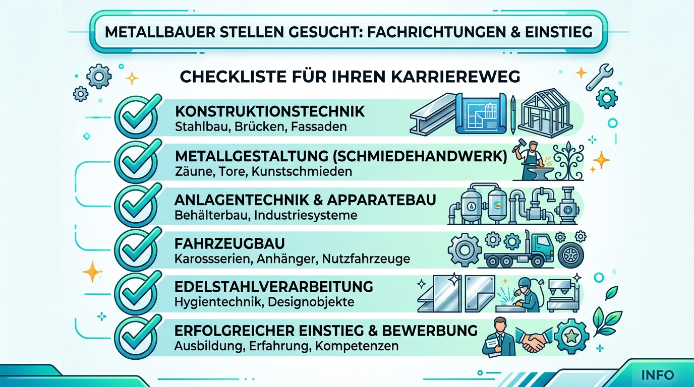 Infografik: metallbauer stellen gesucht