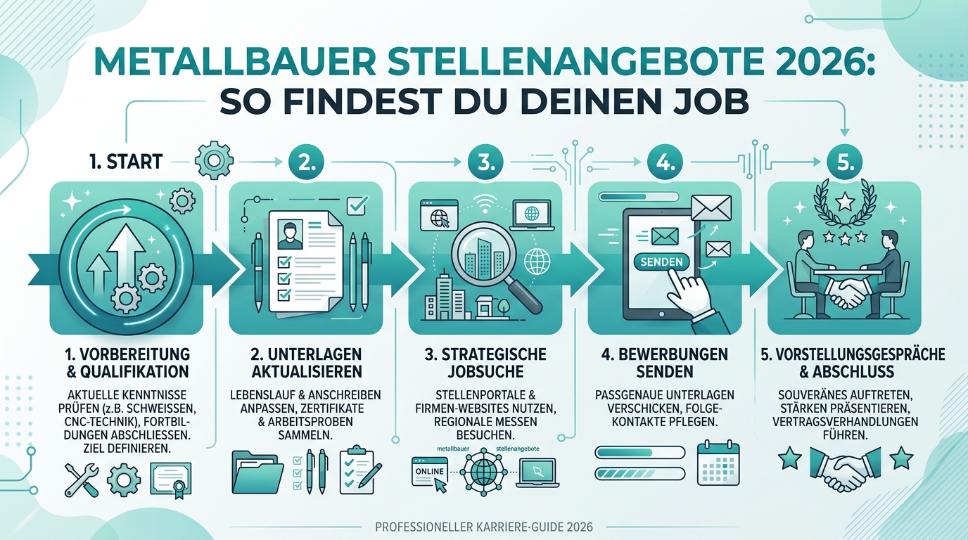 Infografik: metallbauer stellenangebote