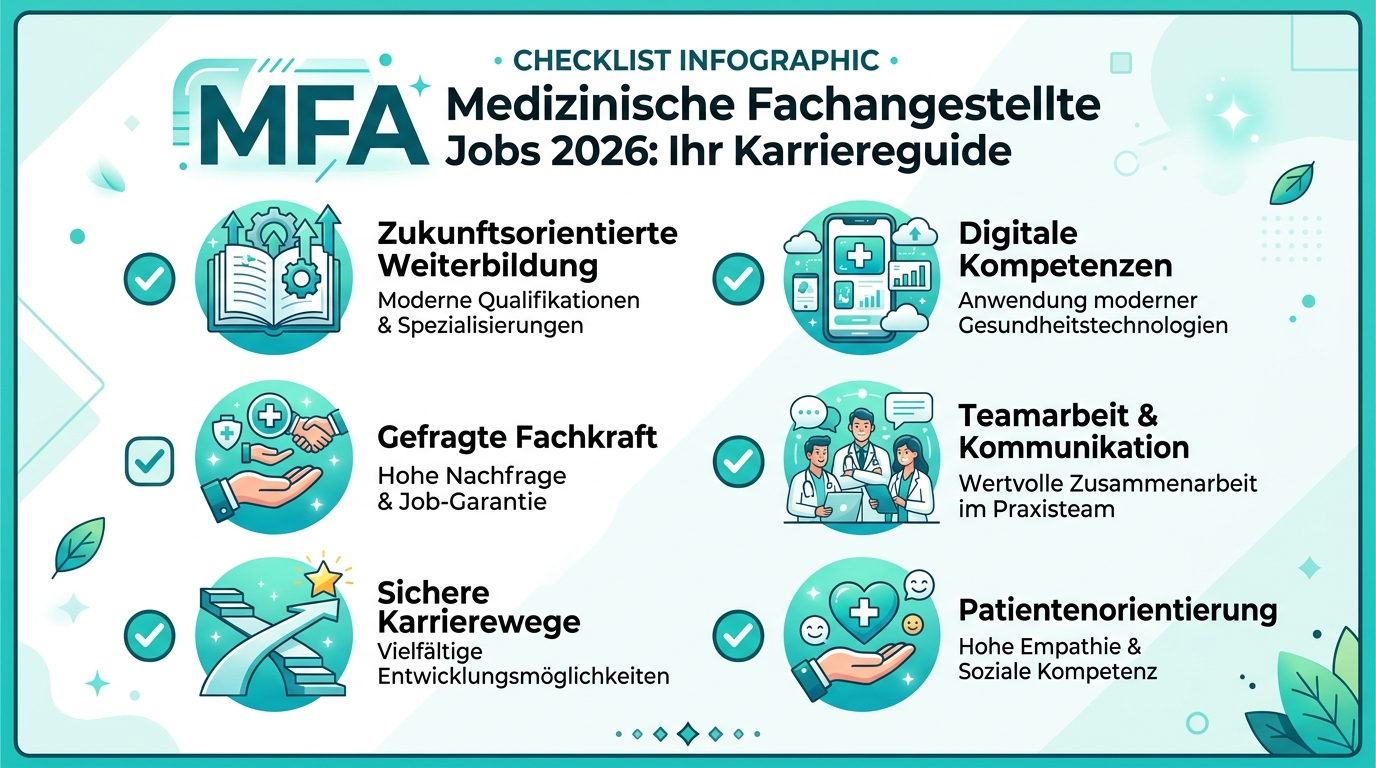 Infografik: mfa medizinische fachangestellte jobs