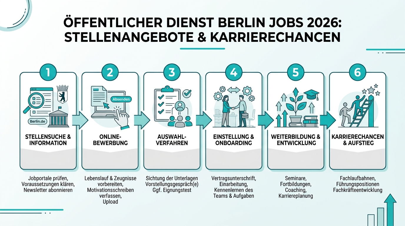Infografik: öffentlicher dienst berlin jobs