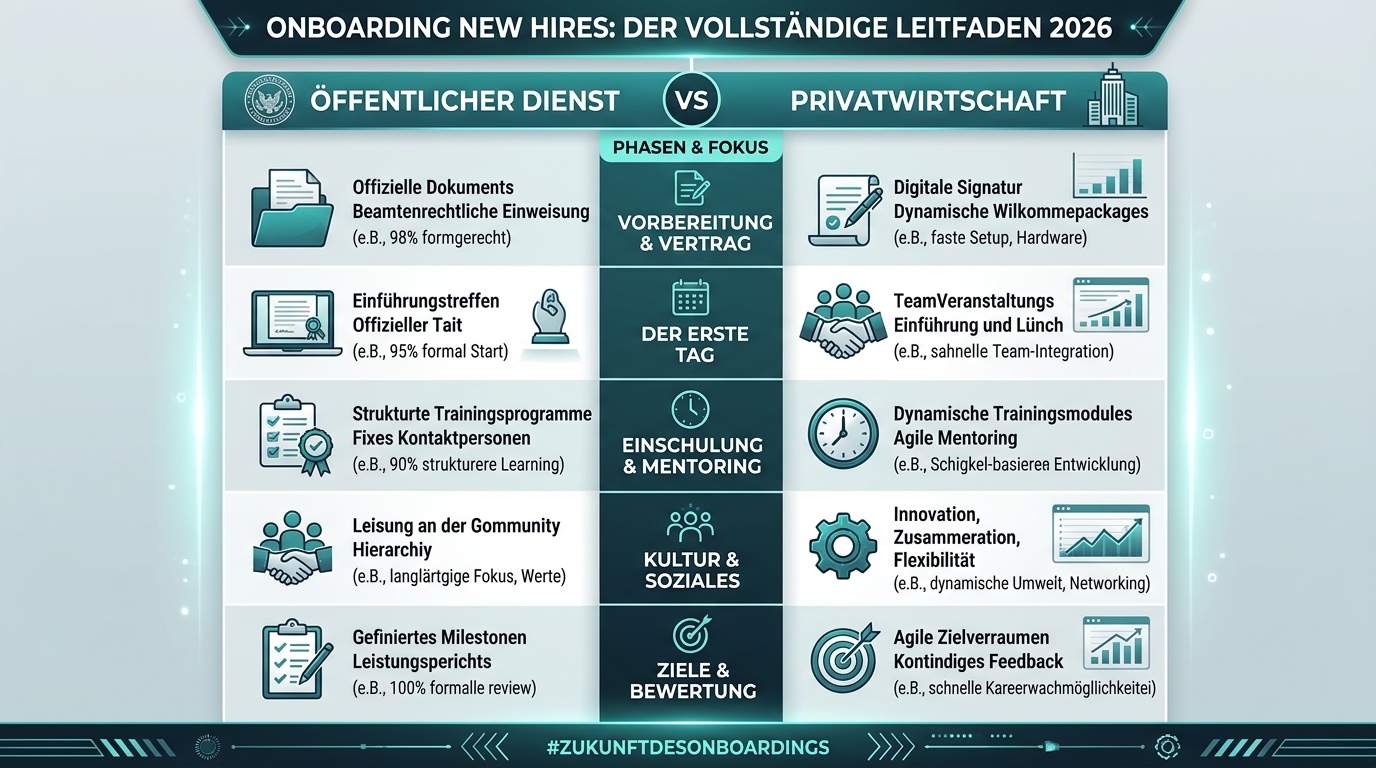 Onboarding New Hires: Der vollständige Leitfaden 2026 Infografik: onboarding new hires