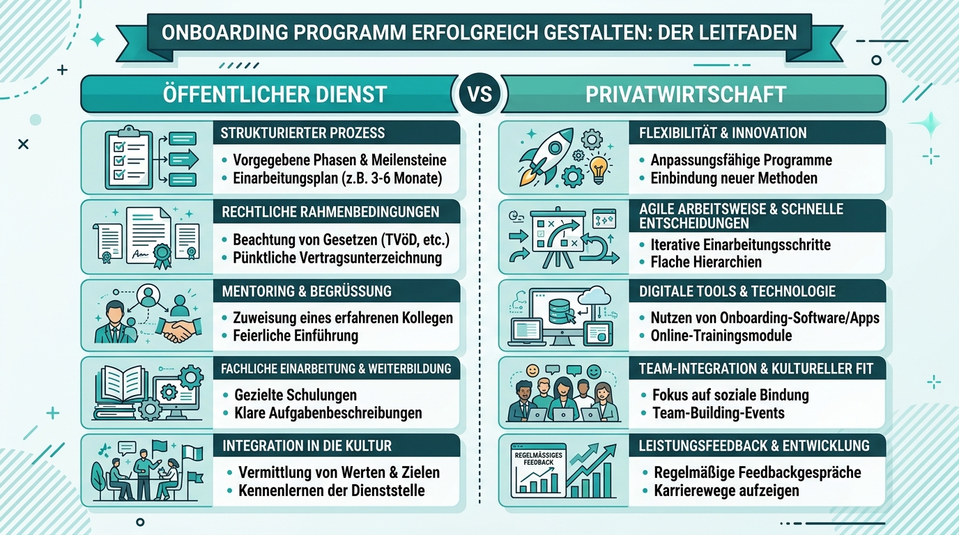 Onboarding Programm erfolgreich gestalten: Der Leitfaden Infografik: onboarding programm erfolgreich gestalten