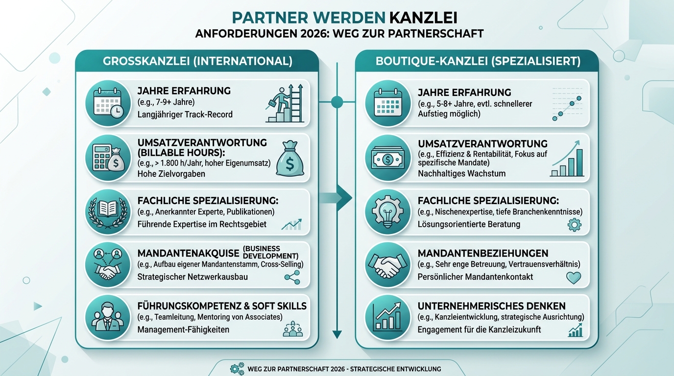 Infografik: partner werden kanzlei anforderungen