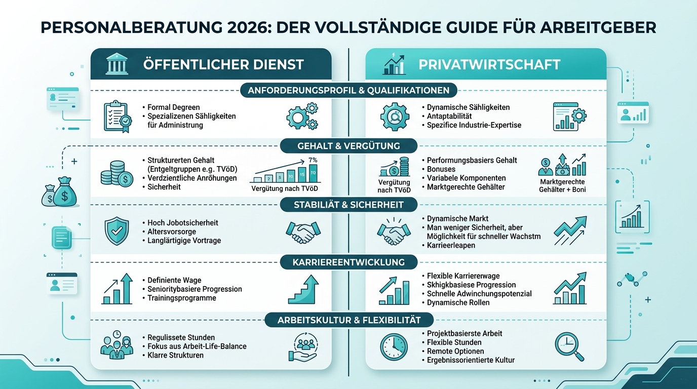 Personalberatung 2026: Der vollständige Guide für Arbeitgeber Infografik: personalberatung