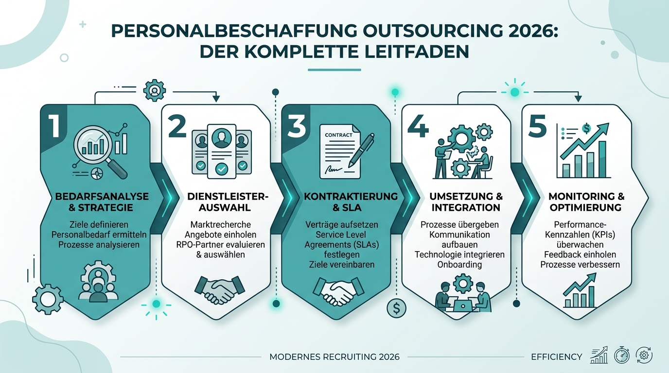 Personalbeschaffung Outsourcing 2026: Der komplette Leitfaden Infografik: personalbeschaffung outsourcing