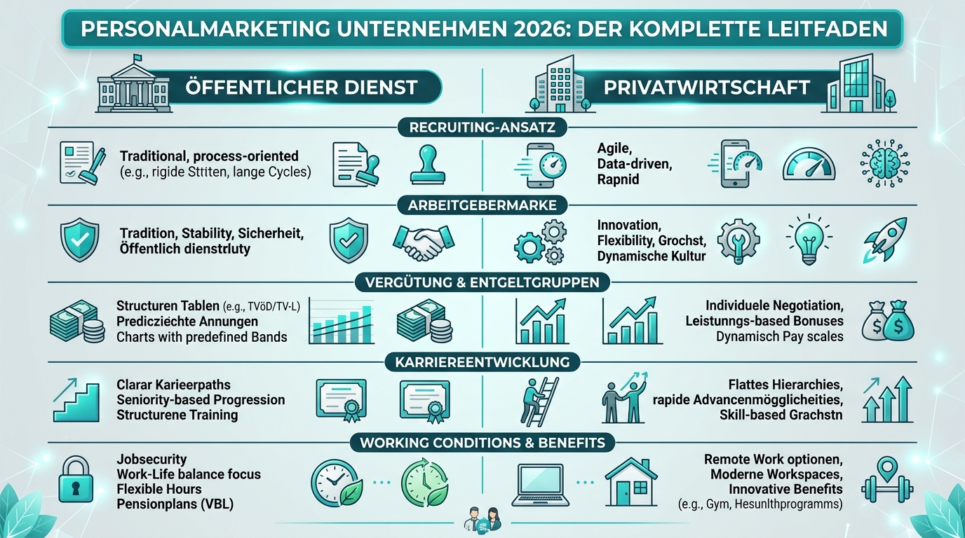 Personalmarketing Unternehmen 2026: Der komplette Leitfaden Infografik: personalmarketing unternehmen