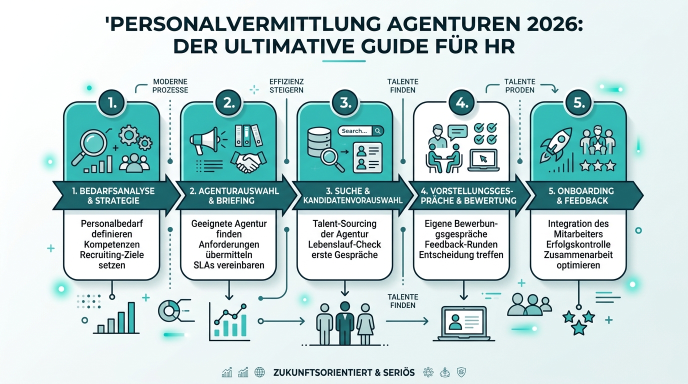 Personalvermittlung Agenturen 2026: Der ultimative Guide für HR Infografik: personalvermittlung agenturen