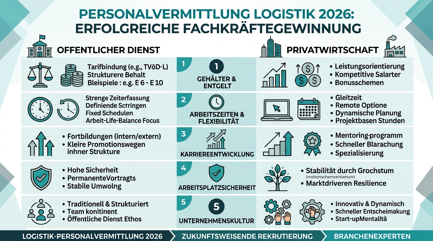 Personalvermittlung Logistik 2026: Erfolgreiche Fachkräftegewinnung Infografik: personalvermittlung logistik