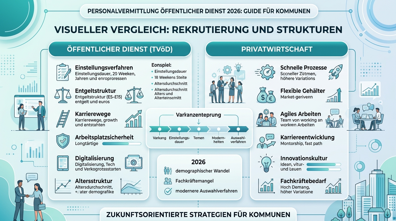Infografik: personalvermittlung öffentlicher dienst