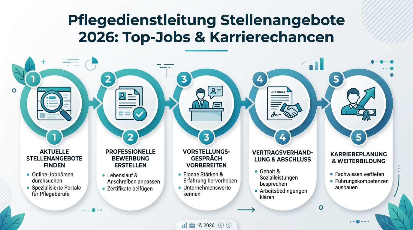 Infografik: pflegedienstleitung stellenangebote