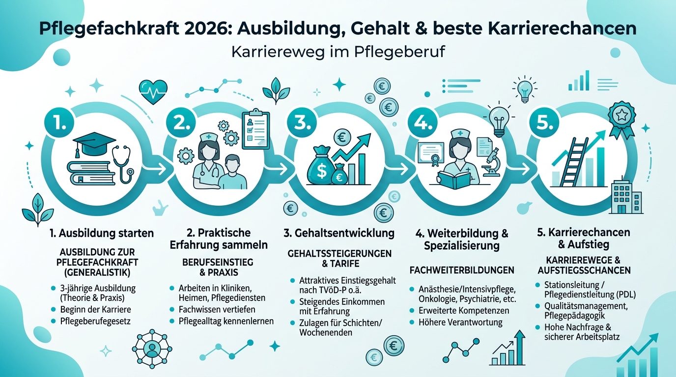 Infografik: pflegefachkraft