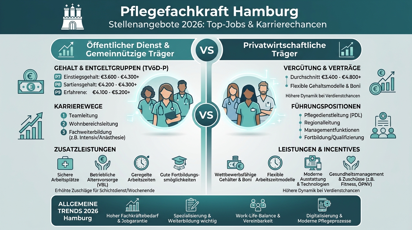 Infografik: pflegefachkraft hamburg stellenangebote