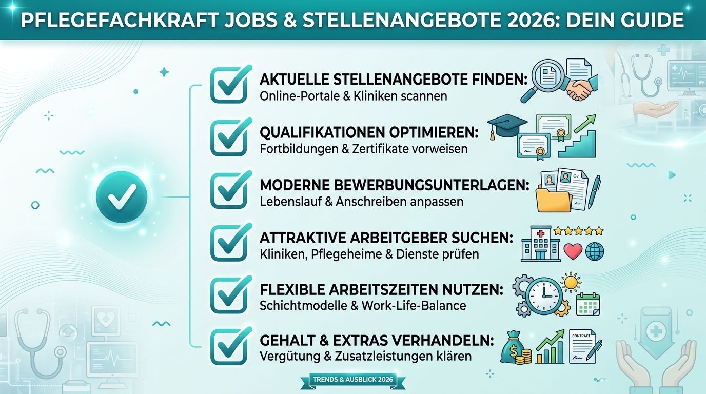 Infografik: pflegefachkraft jobs stellenangebote