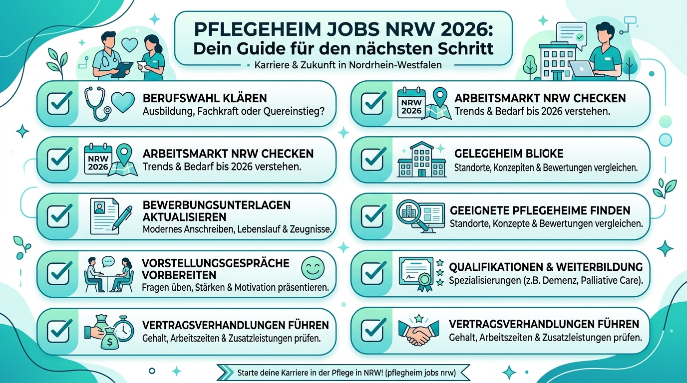Infografik: pflegeheim jobs nrw