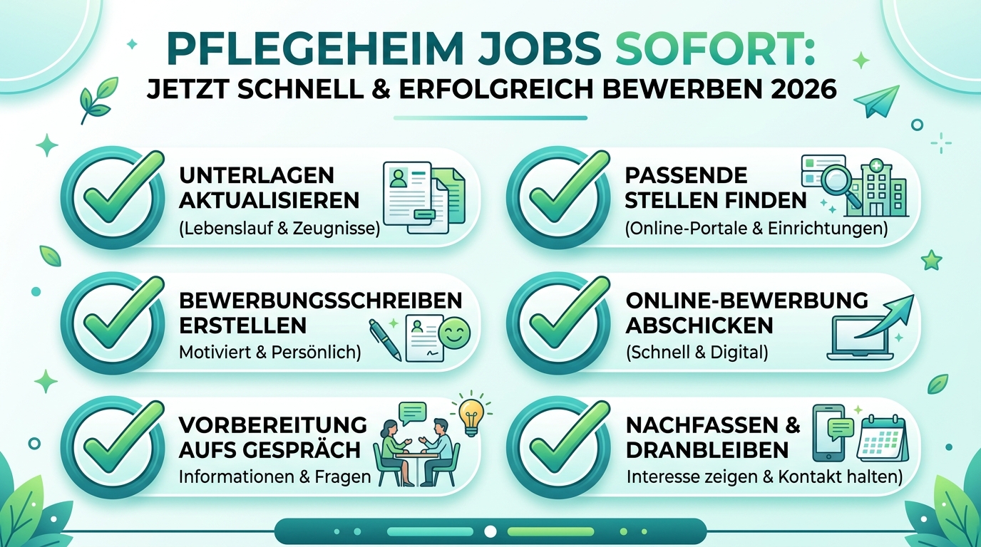 Infografik: pflegeheim jobs sofort