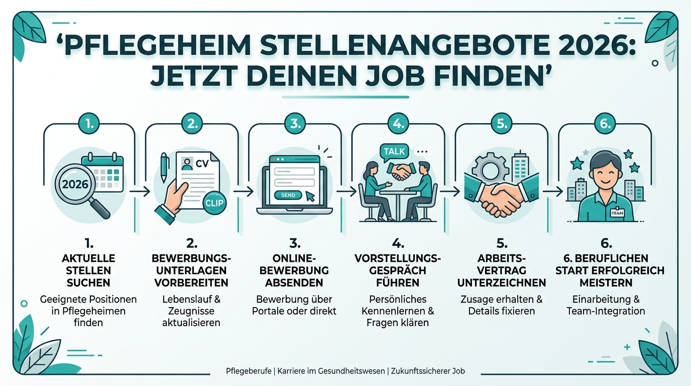 Infografik: pflegeheim stellenangebote