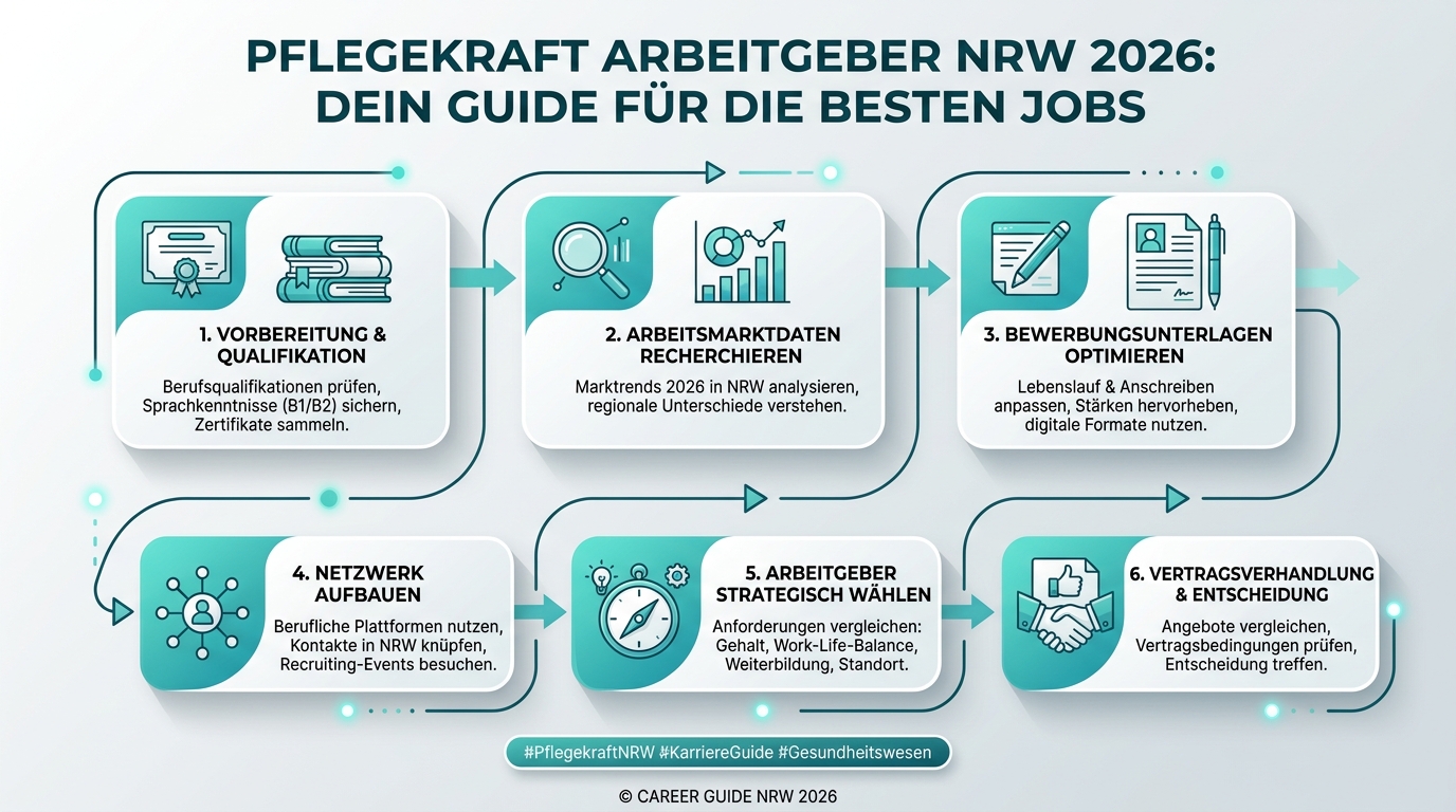 Infografik: pflegekraft arbeitgeber nrw