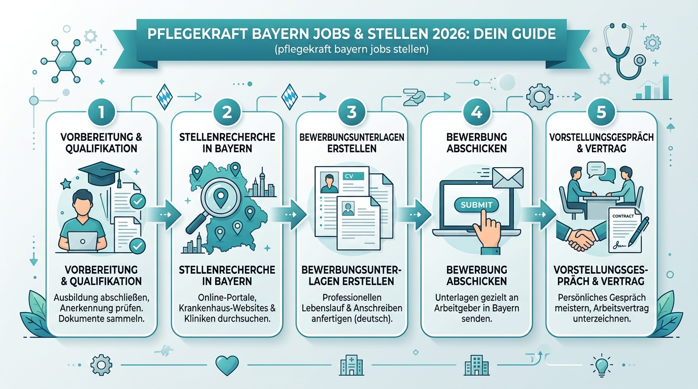 Infografik: pflegekraft bayern jobs stellen