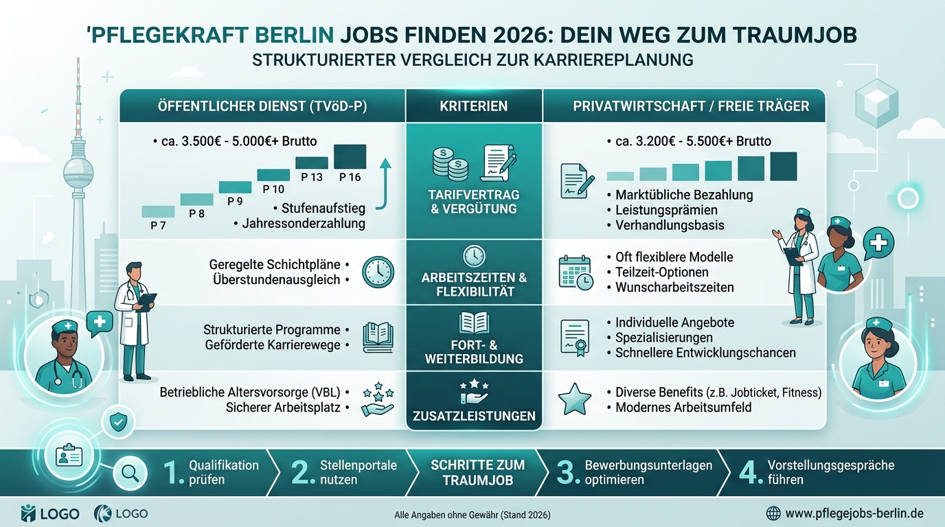 Infografik: pflegekraft berlin jobs finden