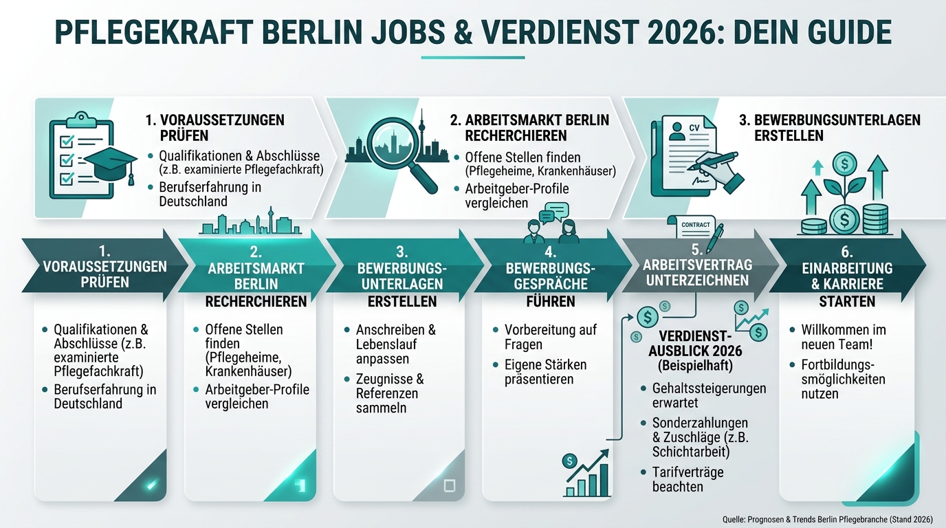 Infografik: pflegekraft berlin jobs verdienst